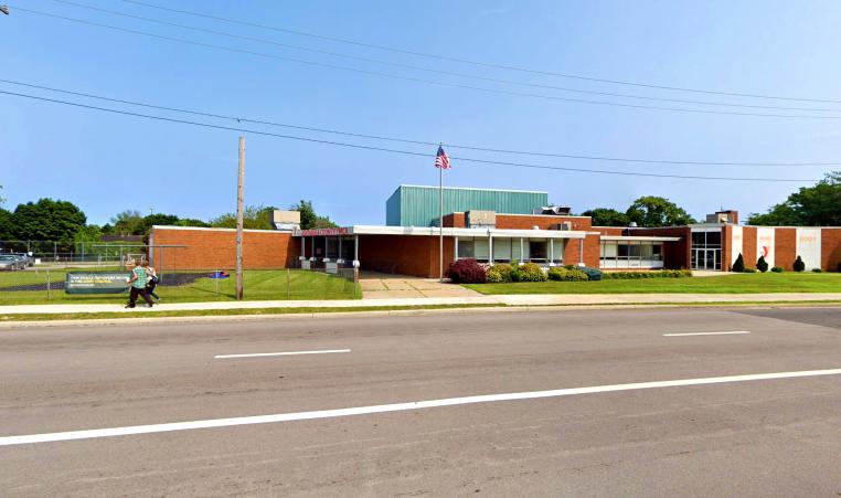 exterior of branch building